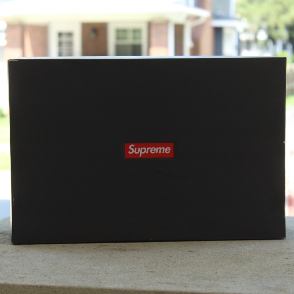 Supreme x Clarks Originals | Red Combi Wallabee